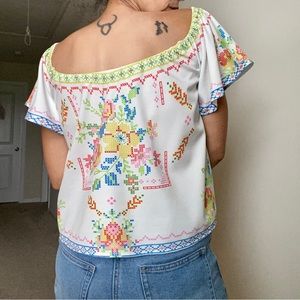 FLYING TOMATO | off shoulder blouse